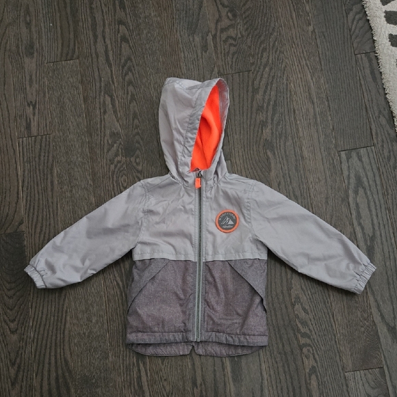 Carter's Other - Carter's Gray and Orange Kids Jacket